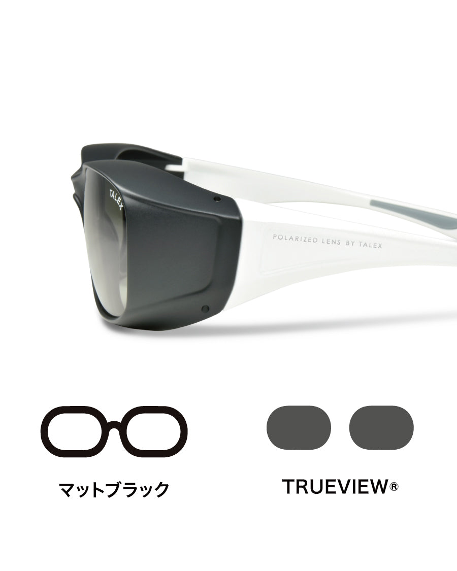 EMCオーバーグラス［テンプル/ホワイト］ -TRUEVIEW® – TALEX online store