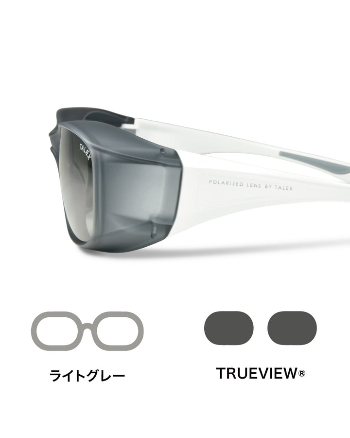 EMCオーバーグラス［テンプル/ホワイト］ -TRUEVIEW® – TALEX online store