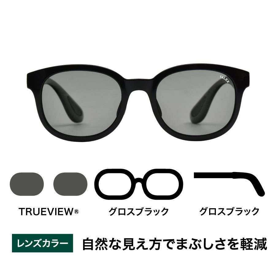 タレックス　OZNIS FLAT03 マットブラック トゥルービューゴルフ OZNIS | オズニス / FLAT03 -TRUEVIEW® – TALEX online store
